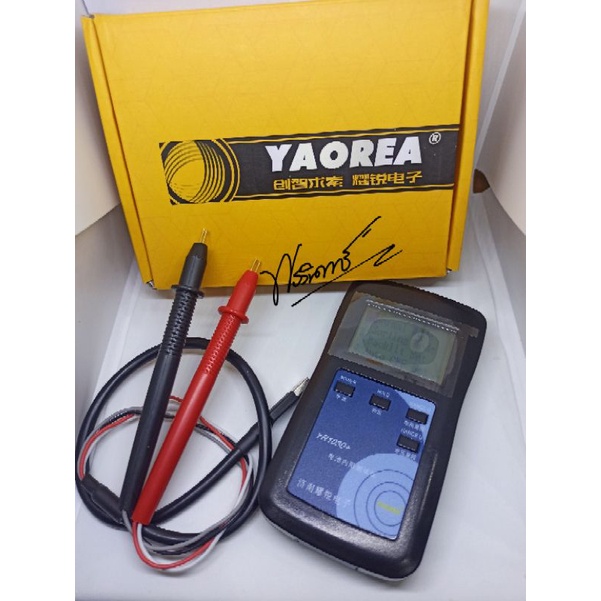 ✍️เครื่องวัดค่าความต้านทานภายใน YR1030+ Yaorea ✍️สินค้าพร้อมส่งในไทย