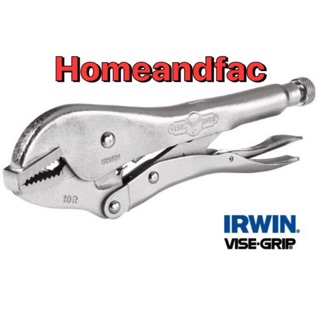 IRWIN VISE-GRIP คีมล็อค คีมล็อคปากตรง ขนาด 10 นิ้ว รุ่น 10R