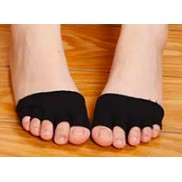 foot6ถุงเท้าเฉพาะสวมปลายนิ้วเท้าลดรองเท้ากัดปลายนิ้วป้องกันนิ้วเท้าบาดเจ็บบรรเทารองเท้ากัด