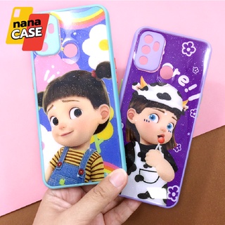 เคสซัมซุง/Samsung A22(5G) A53(5G)เคสขอบนิ่ม TPU พิมพ์ลายกันรอยกล้อง เคลือบเจลกากเพชร พิมพ์เต็มขอบสี ลายการ์ตูน