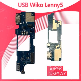 Wiko Lenny 5/Wiko W K400 อะไหล่สายแพรตูดชาร์จ แพรก้นชาร์จ Charging Connector Port Flex Cable（ได้1ชิ้นค่ะ) Super Display