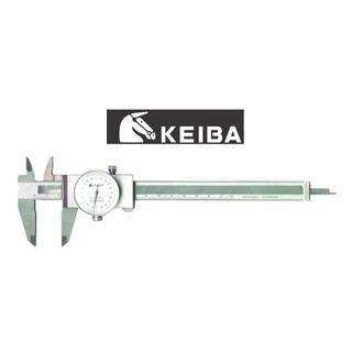 เวอร์เนียคาลิปเปอร์ 6" KEIBA 171-132A vernier calipers แบบเกจ์  คิบบา