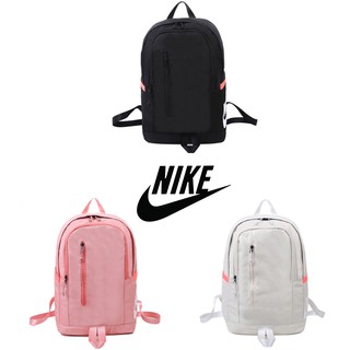 Sale Nike (ไนกี้) กระเป๋านักเรียนน้ำหนักเบา Unisex กระเป๋าเป้สะพายหลังกีฬาแฟชั่นสบาย ๆเป้ กระเป๋าและเป้สะพายหลัง