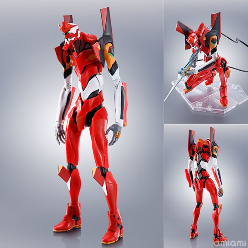 [Pre Order]Robot Spirits [SIDE EVA] EVA Unit-02 + Model S Equipment -New Movie- "Evangelion: 2.0 You