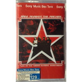 Cassette Tape เทปคาสเซ็ตเพลง Rage Against The Machine Live At The Grand Olympic Auditorium ลิขสิทธิ์ ซีล