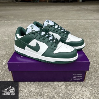 🔥รองเท้า🔥 Dunk Low Retro Team Green รองเท้าผ้าใบผู้ชายและผู้หญิง