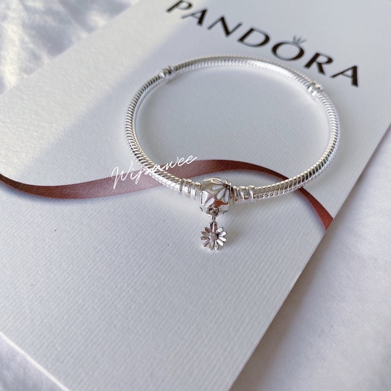 Pandora แท้ กำไลดอกเดซี่ 🌼 ไซต์ 17 (New✨)