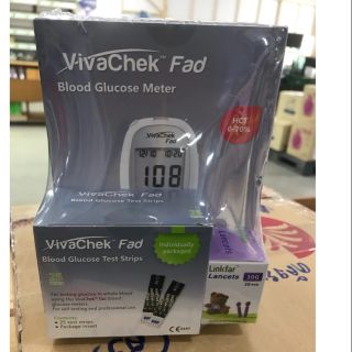 เครื่องตรวจวัดระดับน้ำตาลVivaChek Fad