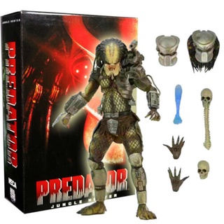 【Good】ฟิกเกอร์นักล่า Neca Jungle Hunter Predator Ultimate 7 หรูหรา สําหรับสะสม