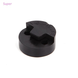 Super 1Pc Acoustic Rubber Violin Mute Fiddle Silencer For Violin Sourdine Tools Black