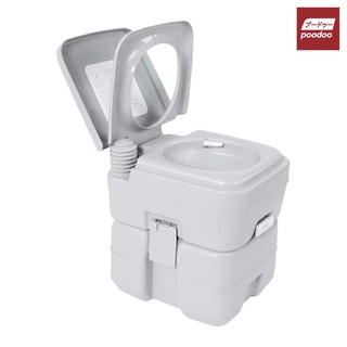 สุขาเคลื่อนที่ ส้วมพกพา ชักโครกเคลื่อนที่ Portable toilet ขนาด 20 ลิตร โถส้วมเคลื่อนที่