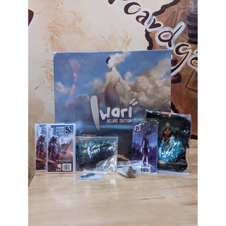 Iwari Deluxe Edition เกม Area Control ธีมญี่ปุ่นสุดอลังการ คอมโพเนนท์สวย เล่นง่าย Premium Kickstarter Boardgame