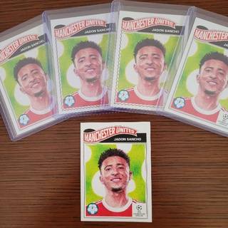 Topps Living Set Jadon Sancho เจดอน ซานโช่ สโมสรแมนเชสเตอร์ ยูไนเต็ด