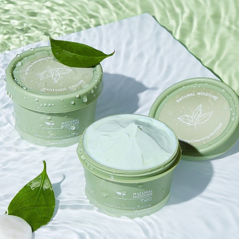 ส่งฟรี​/แท้​ มาส์กโคลนชาเขียว Facial Mask หน้าใส ดีท็อกซ์​หน้า มาร์คหน้าชาเขียว มาส์กหน้า ลดสิว กระชับ​รูขุมขน​