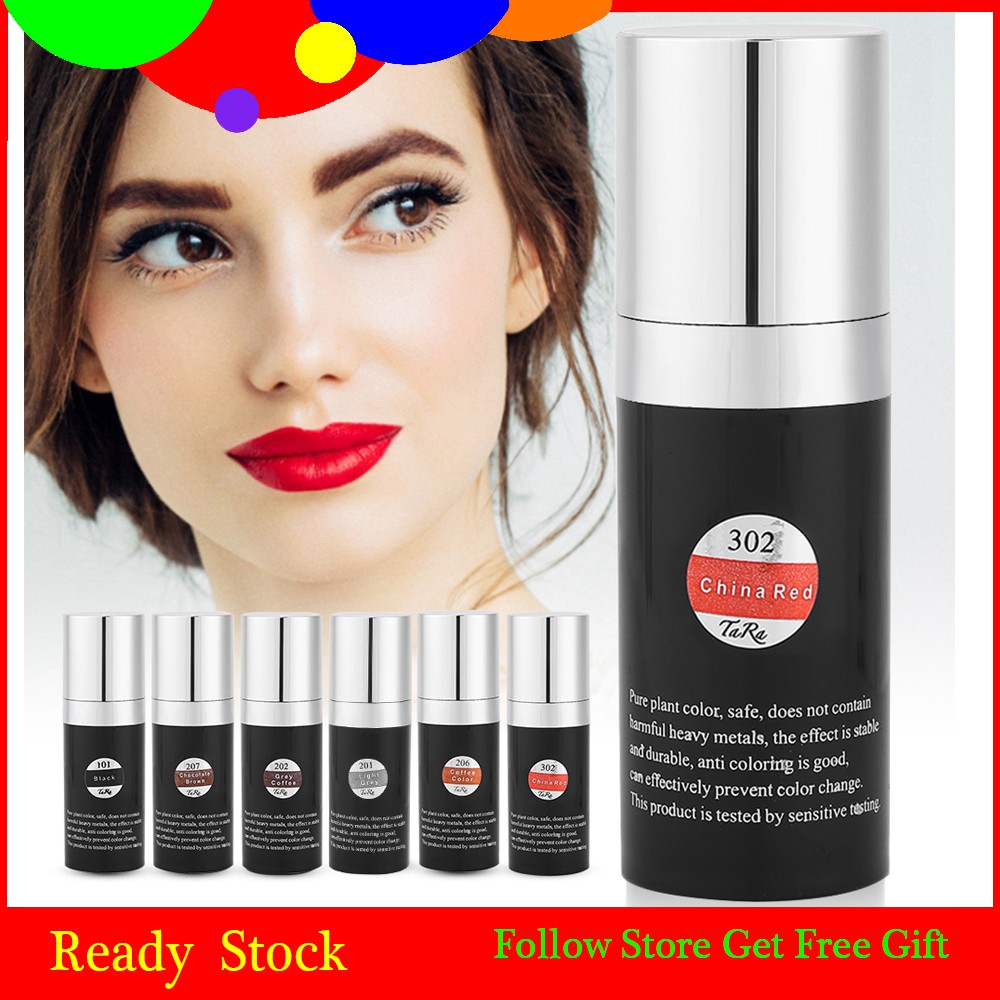 6 สี Tattoo Pigment พืชอินทรีย์ Microblading Pigment Ink