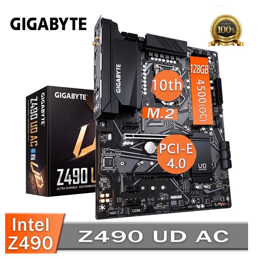 เมนบอร์ด GIGABYTE Z490 UD DDR4