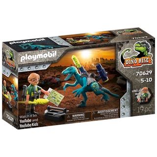 Playmobil 70629 Deinonychus: Ready for Battle แอ็คชั่นฟิกเกอร์ ไดโน ไรซ์ ไดโนนีคัส : เตรียมพร้อมสำหรับการต่อสู้