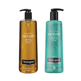 Neutrogena นูโทรจีนา เรนบาธ  ชาวเวอร์ แอนด์ บาธ เจล 473มล. (เลือกสูตรได้)