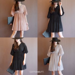 Korea pleats dress