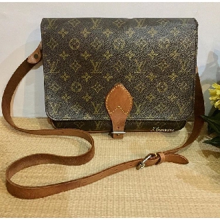 Louis Vuitton Monogram Cartouchiere Cross Body Bag GM