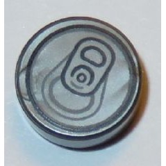 [698] ชิ้นส่วนเลโก้ Lego Part Tile, Round 1 x 1 with Acorn Pattern (98138pb070) ราคา/ชิ้น