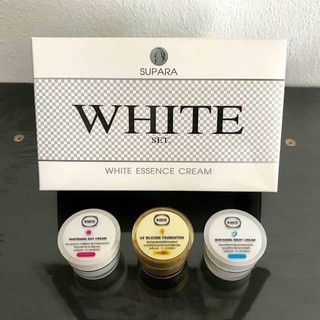 (แท้💯)✅ White Essence Cream by Supara (ได้ครบเซต)