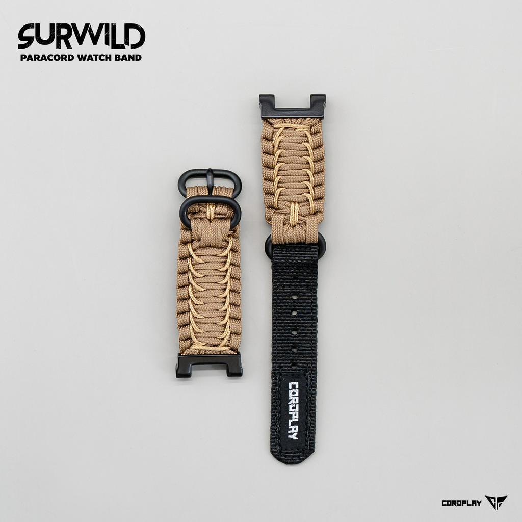 สายนาฬิกา SURWILD สำหรับ AMAZFIT T-REX 2 พร้อมชุดไขควง [[ใส่กับ T-REX และ T-REX PRO ไม่ได้]]
