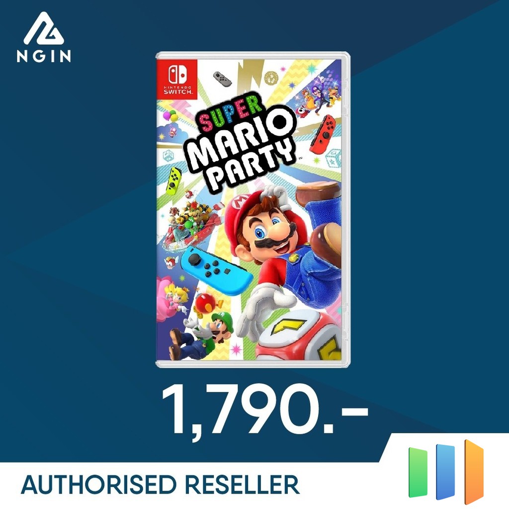 [มีโค้ดลด 100 บาท]( สินค้ามือ 1 ) Nintendo Switch Game: Super Mario Party (R1)(EN)