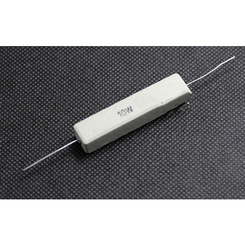 ตัวต้านทานซีเมนต์ 10W 470R +/- 5% 470 โอห์ม 10 ชิ้น