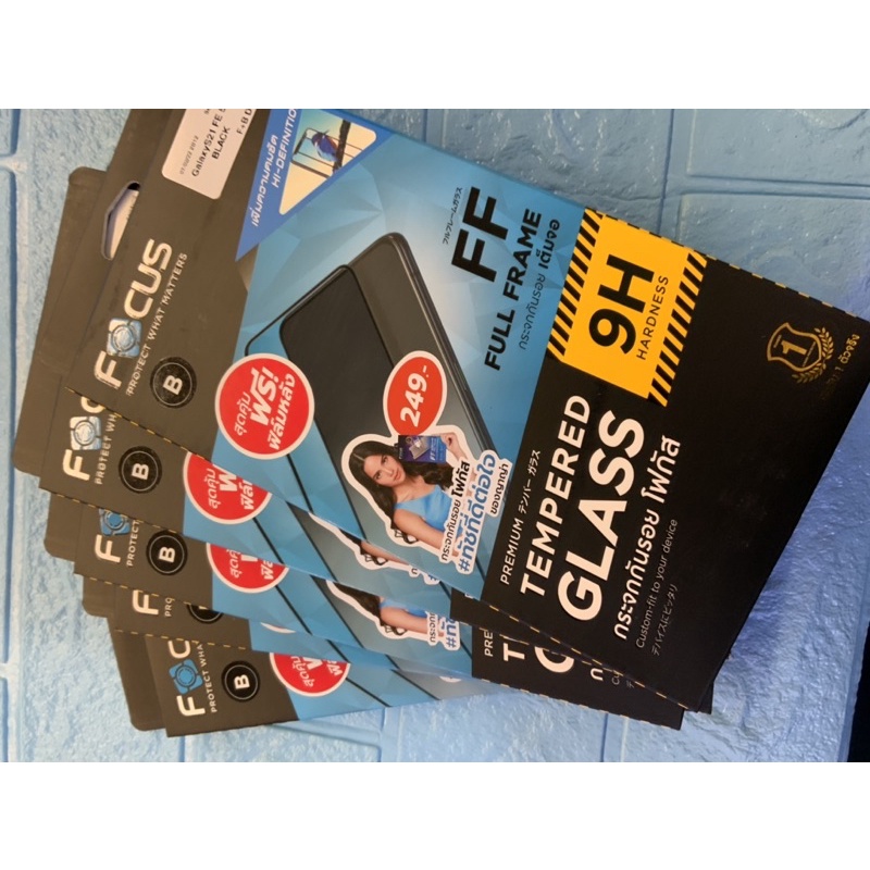 ฟิล์มกระจกเต็มจอ ใส Focus Oppo A95 A55 A74 A3s A5s A5 A9 A12 A31 A93 A94 F9 F11 F11Pro Reno2F Reno4 Reno5 Reno6 Reno7 - รูปที่ 3