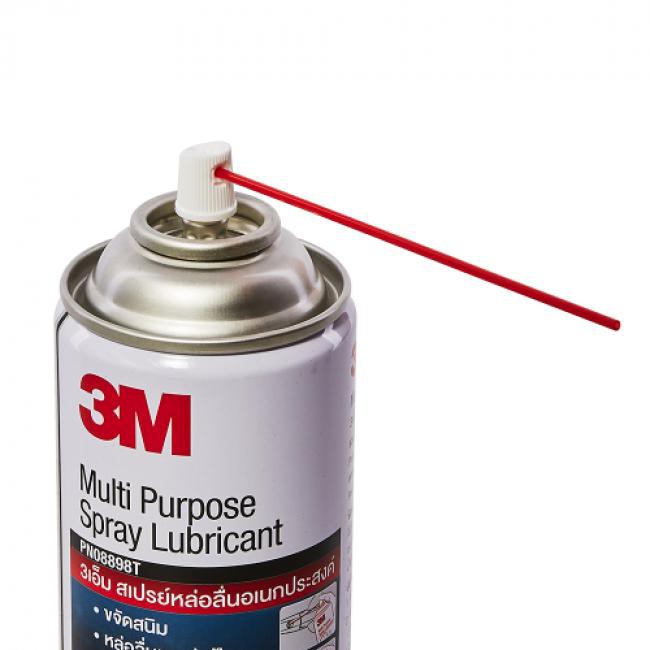 3M Multi-Purpose Lubricant Spray	3เอ็ม ผลิตภัณฑ์หล่อลื่นอเนกประสงค์ PN08898T ขนาด 400 มิลลิลิตร