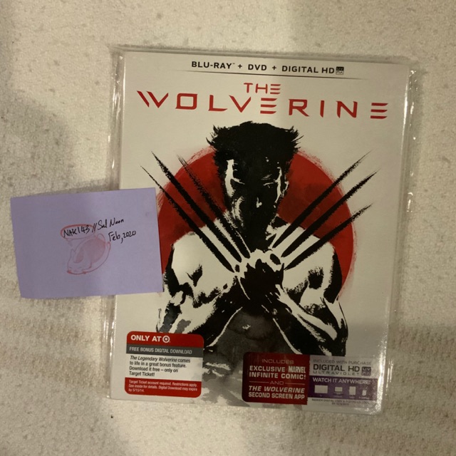 The Wolverine DVD+ Bluray บลูเรย์ แผ่นแท้ USA **ไม่มีซับไทย