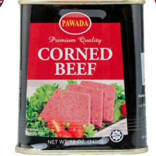 PAWADA CORNED BEEF 340G (ปวาดาข้าวโพดคั่ว 340 กรัม)(340G×2cans)
