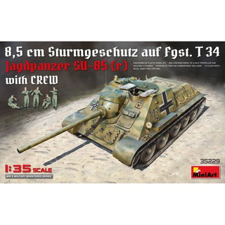 MiniArt 1/35 MI35229 JAGPANZER SU-85(r) WITH CREW