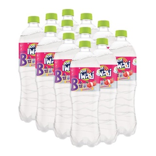 เอส เพลย์ น้ำอัดลม กลิ่นลิ้นจี่พลัสวิตามินบี 1 ลิตร x 12 ขวด Est Soft Drink Lychee Plus Vitamin B 1Lx12Bottles