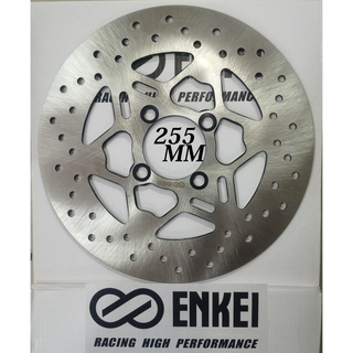 Enkei แผ่นดิสก์หน้า RS150 255 มม. RS150 PNP ใช้ขอบ 4 รู LC135 Y125 srl110