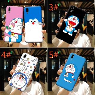 โดราเอมอนน่ารัก เคสนิ่ม เนื้อซิลิโคน VIVO Y53 Y55 Y81 Y85 V5 V7 V11 V15 Pro Case