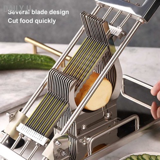 Daily U Household Manual Food Cutter 201 Stainless Steel Blade Vegetable Slicing Machine for Home