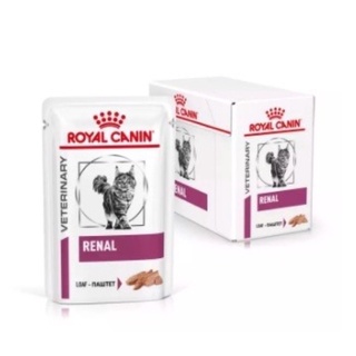 royal canin renal pouch85กรัม/ซอง (12ซอง/กล่อง)