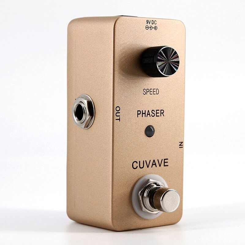 CUVAVE Phaser กีต้าร์เหยียบ Analog Psychedelic เฟสกีตาร์เหยียบ
