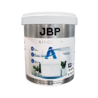   สีน้ำทาภายใน JBP AIRCLEAN A+ BASE A เนียน 2.5 แกลลอน