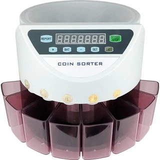 ของแท้100% รับประ1 ปี Coin counter เครื่องนับเหรียญ เครื่องคัดแยกเหรียญแบบอัตโนมัติ รุ่นใหม่สุด