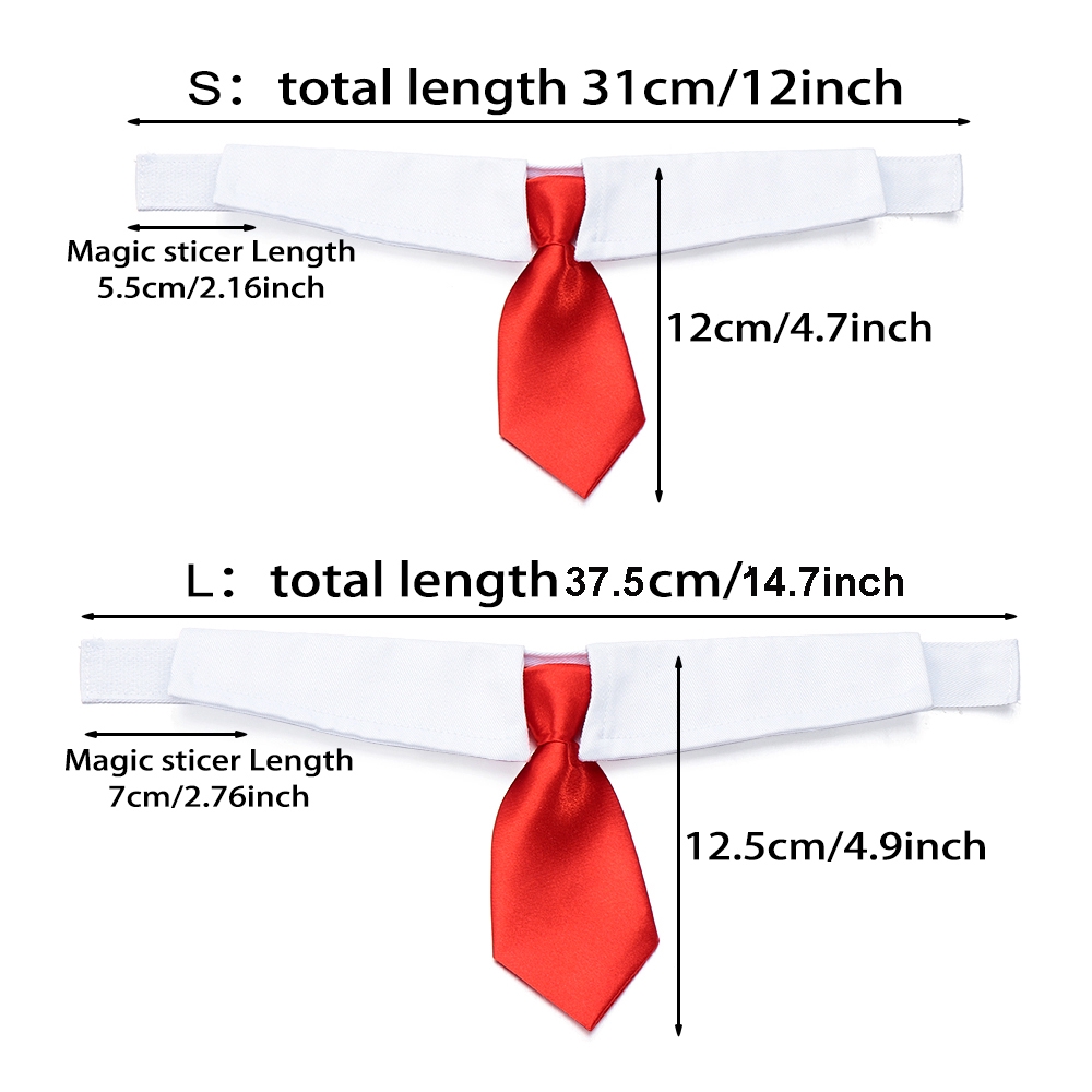 yolan เนคไทแฟชั่นน่ารักสามารถปรับได้สําหรับสุนัขแมว
