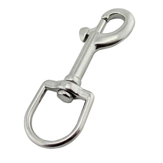 316 Stainless Steel Swivel Eye Bolt Snap for Scuba Tech Diving Dog 6.5cm