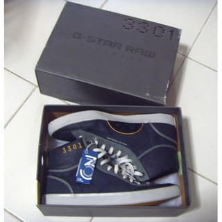 รองเท้าผ้าใบ G-STAR RAW ROGUE WRAP IMPRESSOR HI DENIM