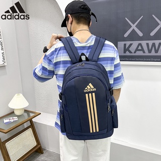 Adidas ของแท้ 100% กระเป๋าเป้สะพายหลัง กระเป๋านักเรียน เกาหลี กีฬา กระเป๋าคอมพิวเตอร์