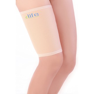 elifeThigh Braceผ้ายืดประคองต้นขารุ่นE-TH201(สีเบจ)สามารถใช้ได้ท้ังข้างขวาและข้างซ้าย