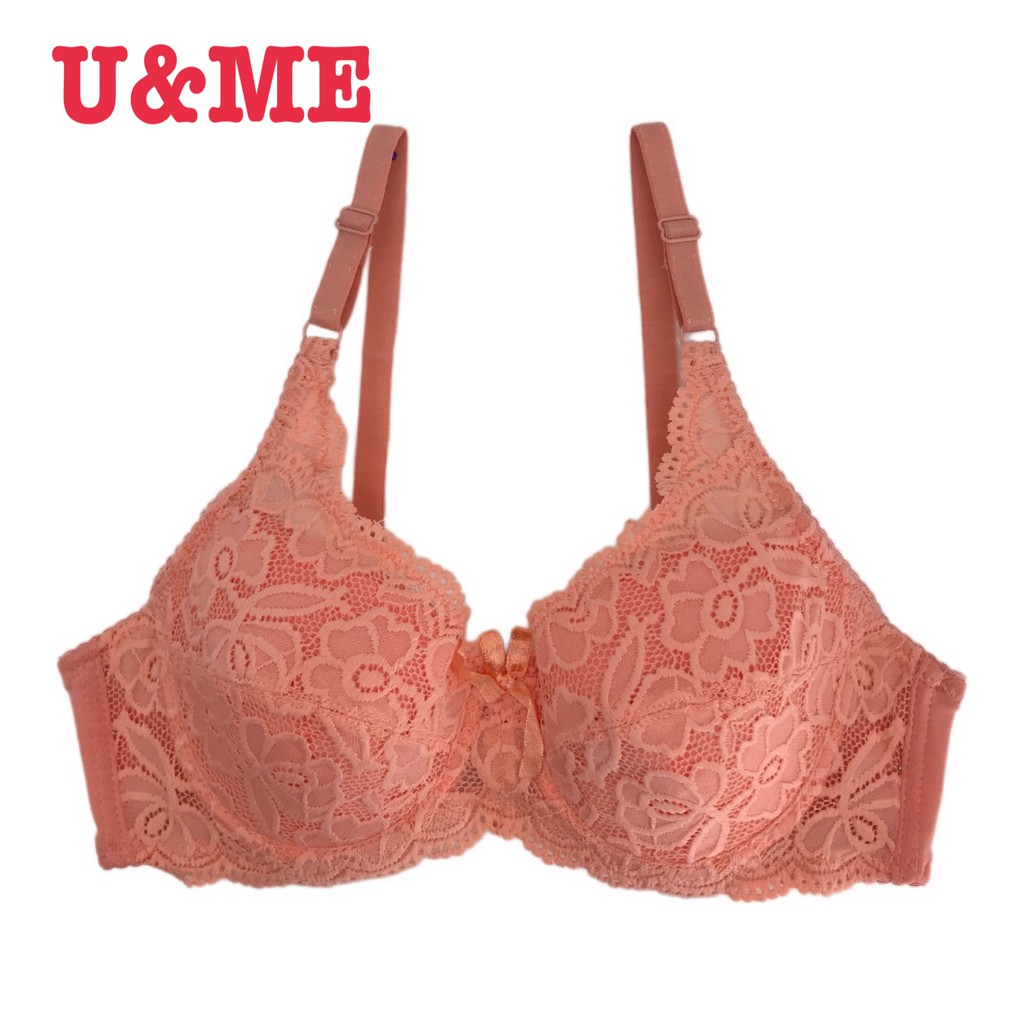 U&MEชุดชั้นใน บราAnny มีโครง เต็มทรง ฟองบางเฉียบ2mmใส่สบาย เสื้อใน@3003