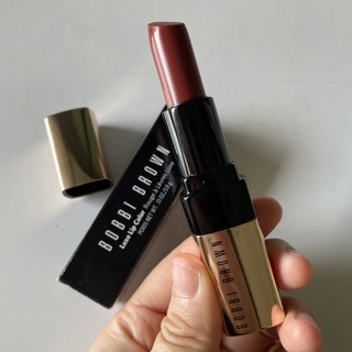 [ใช้ไป 1 ครั้ง] Bobbi Brown LUXE LIP COLOR ลิปสติก สี 74 Burnt Rose ของแท้