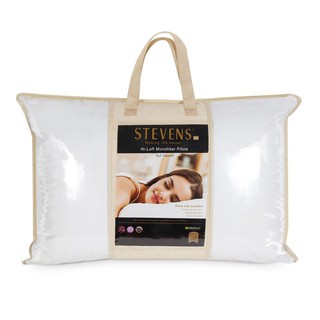 หมอนหนุน STEVENS MICROFIBER SOFT 19x29 นิ้ว สีขาวPILLOW 19X29 MICROFIBER SOFT WHITE STEVENS